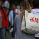 A shopper carries a bag from H&M on Aug. 13, 2014, in San Francisco.
Justin Sullivan/Getty Images